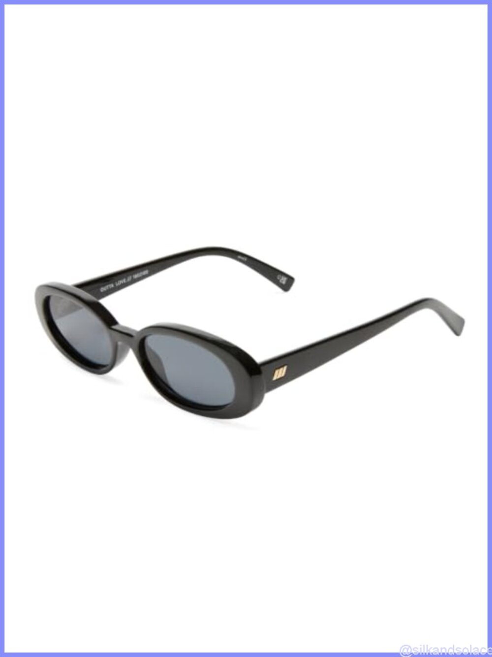 Oval Retro 90s Sunglasses Small Narrow Face UV400